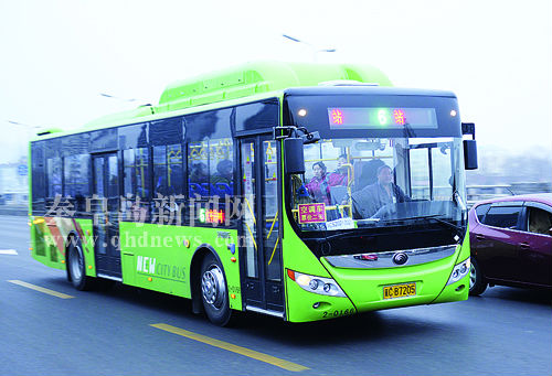 新能源公交车启用智能新系统