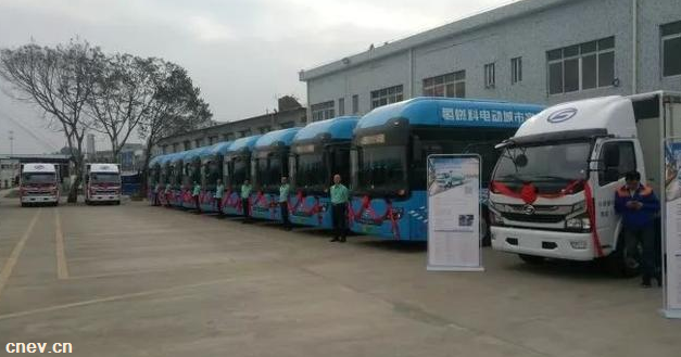 广东佛山：70辆氢燃料电池公交车正式交付