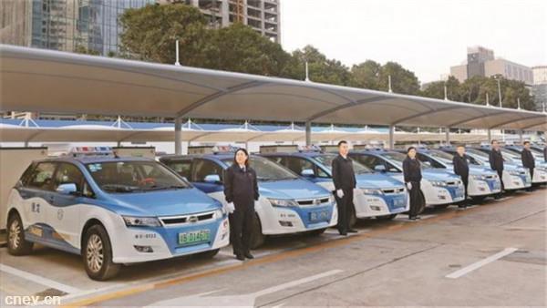 广东深圳：1690个纯电动出租充电桩投放运营
