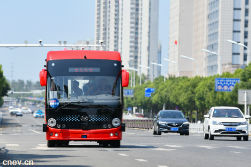 閃耀2021中國科交會，安凱無人駕駛客車再展科創風采