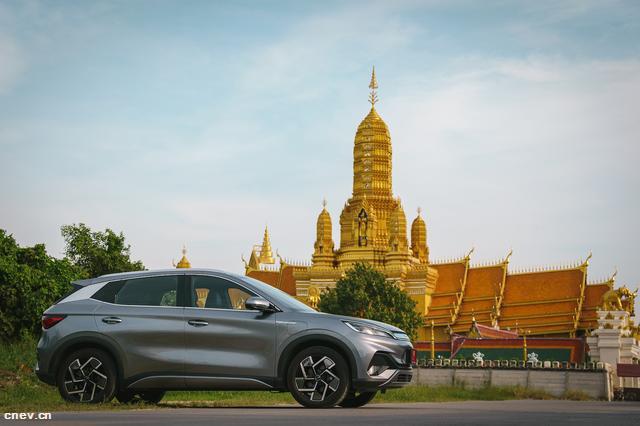 中國比亞迪在泰國備受歡迎，領跑純電動汽車市場！